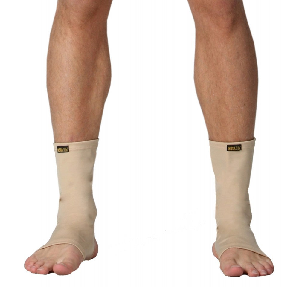  InstantFigure InstantFigure Unisex High Compression Ankle Sleeves AL60021 - Black - Bonton