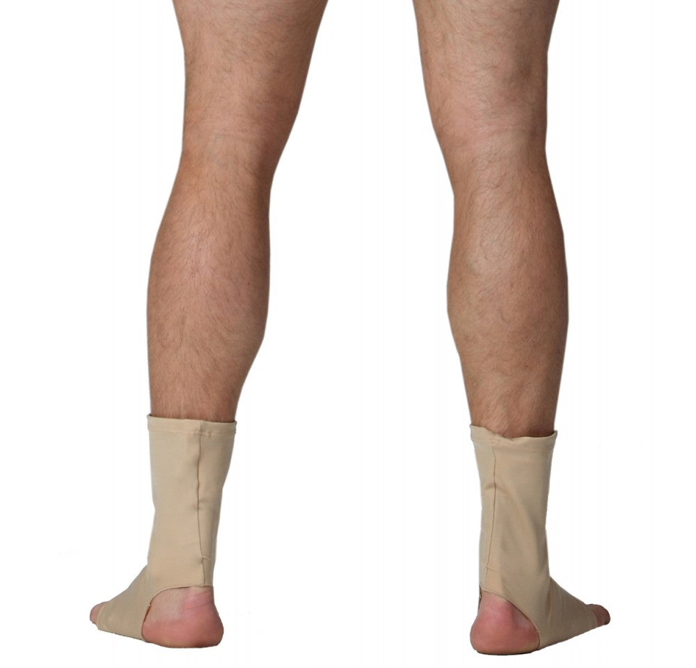  InstantFigure InstantFigure Unisex High Compression Ankle Sleeves AL60021 - Black - Bonton