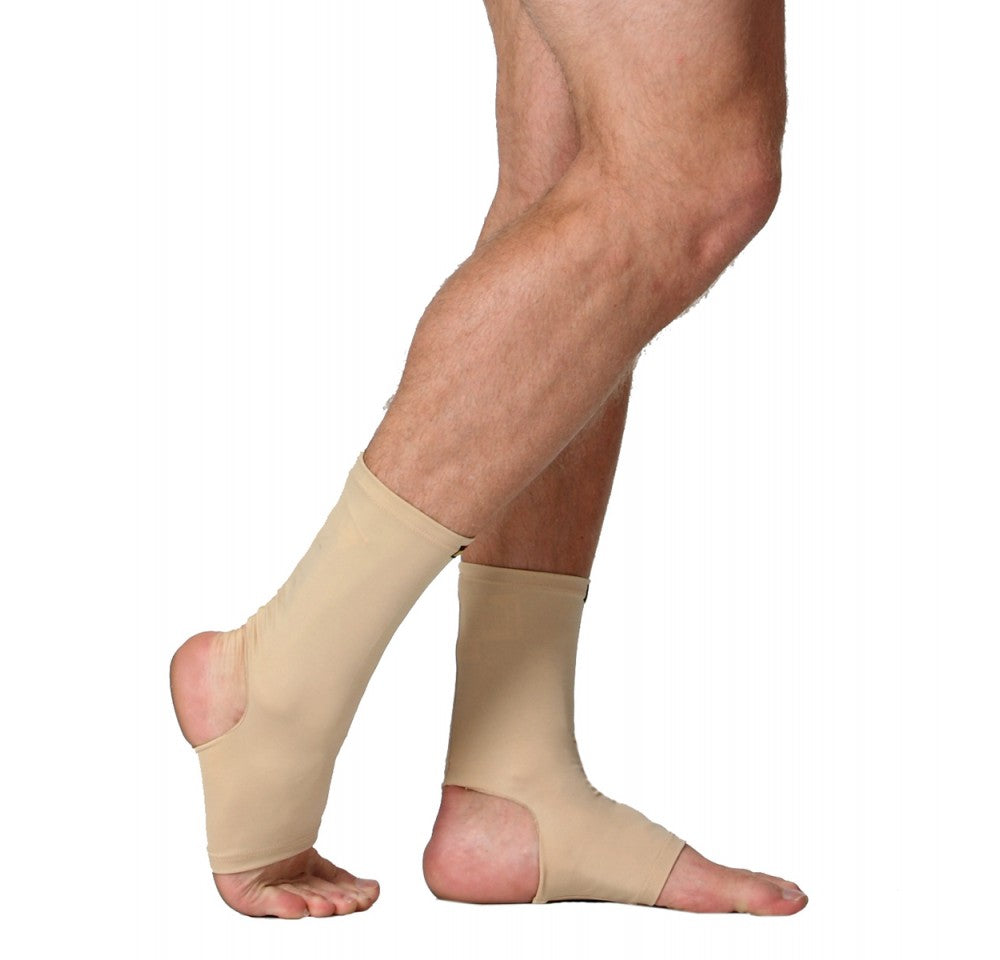  InstantFigure InstantFigure Unisex High Compression Ankle Sleeves AL60021 - Black - Bonton