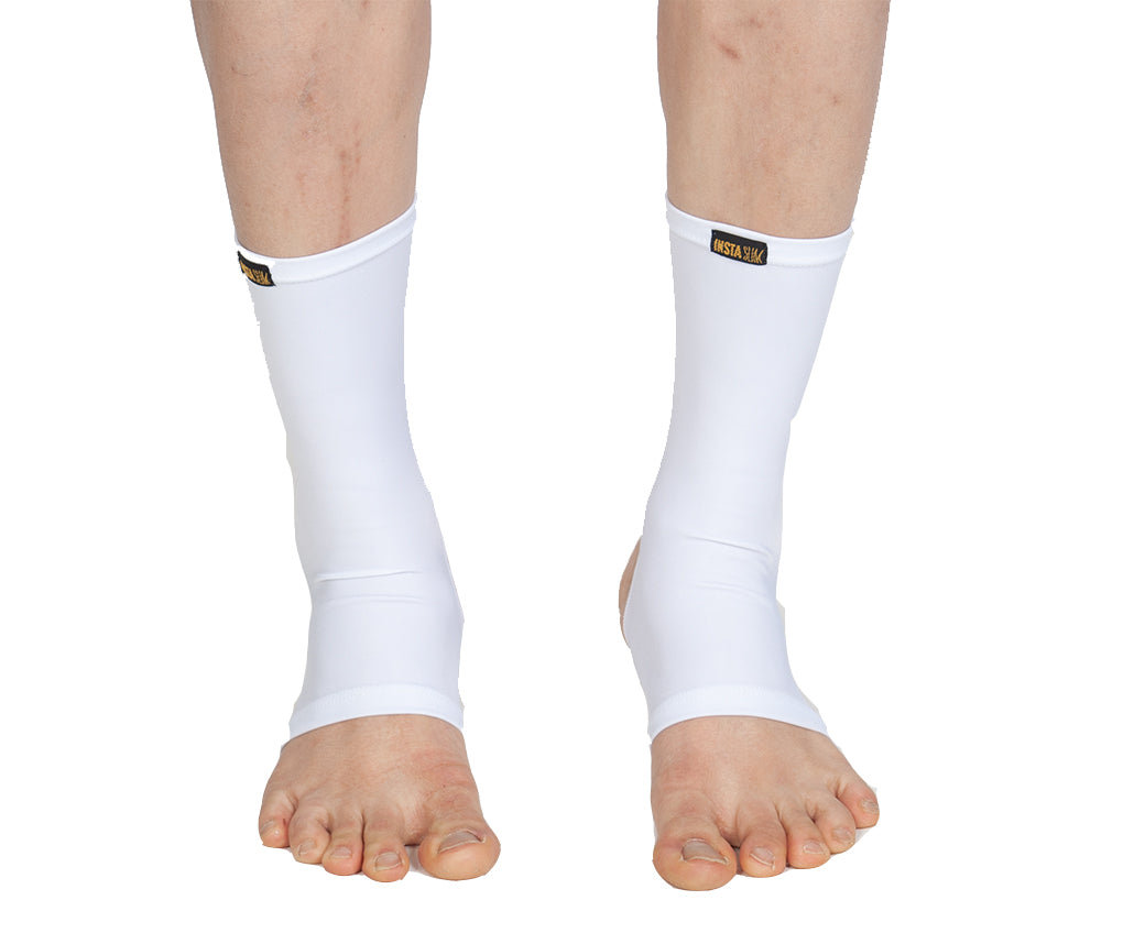  InstantFigure InstantFigure Unisex High Compression Ankle Sleeves AL60021 - Black - Bonton
