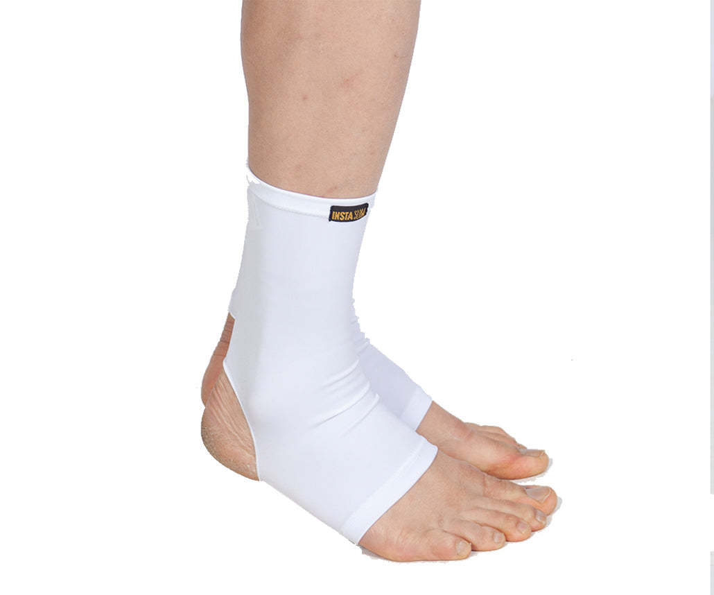  InstantFigure InstantFigure Unisex High Compression Ankle Sleeves AL60021 - Black - Bonton