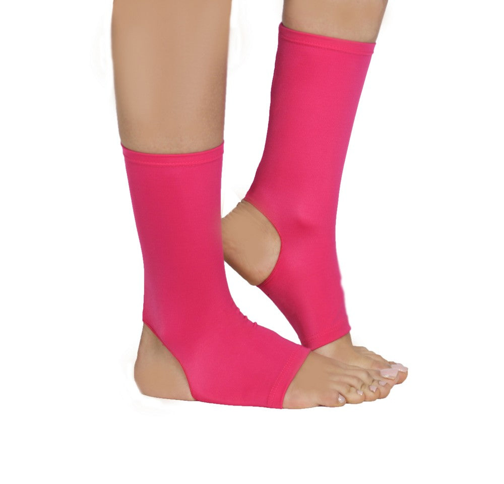  InstantFigure InstantFigure Unisex High Compression Ankle Sleeves AL60021 - Black - Bonton