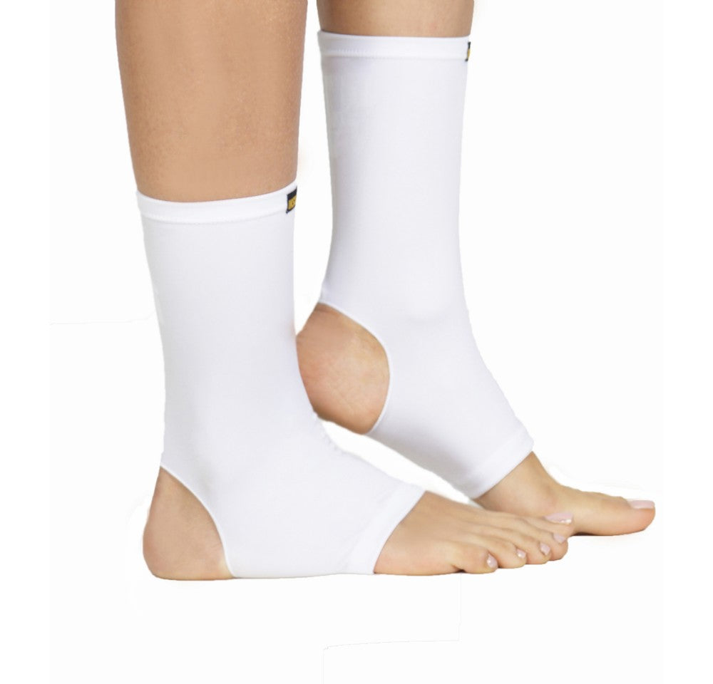  InstantFigure InstantFigure Unisex High Compression Ankle Sleeves AL60021 - Black - Bonton