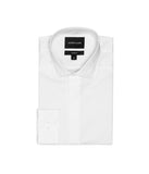 Mercantile Performance Tuxedo Shirt White Pique