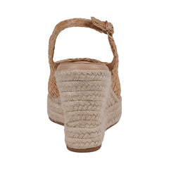 Women's Amira Natural Woven Espadrille Wedge Sandals