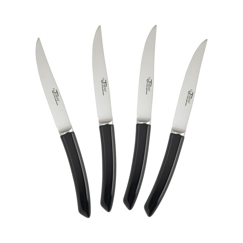  Au Nain Le Thiers Steak Knife Set - Black - Bonton