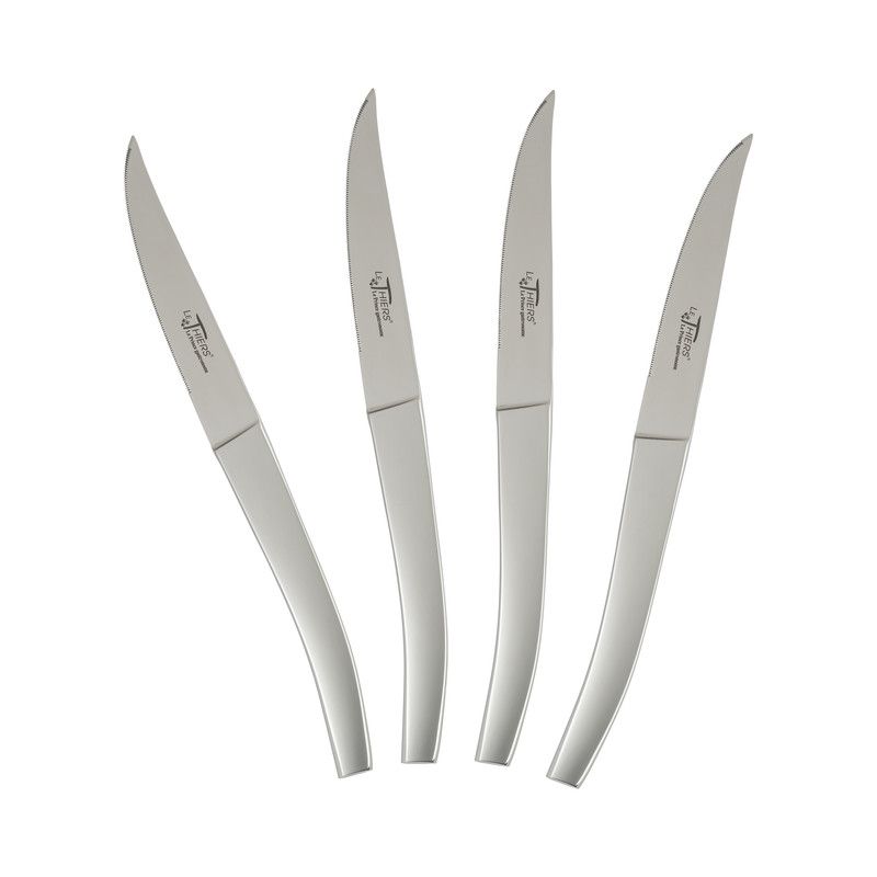  Au Nain Le Thiers Stainless-Steel Steak Knife Set - Silver - Bonton