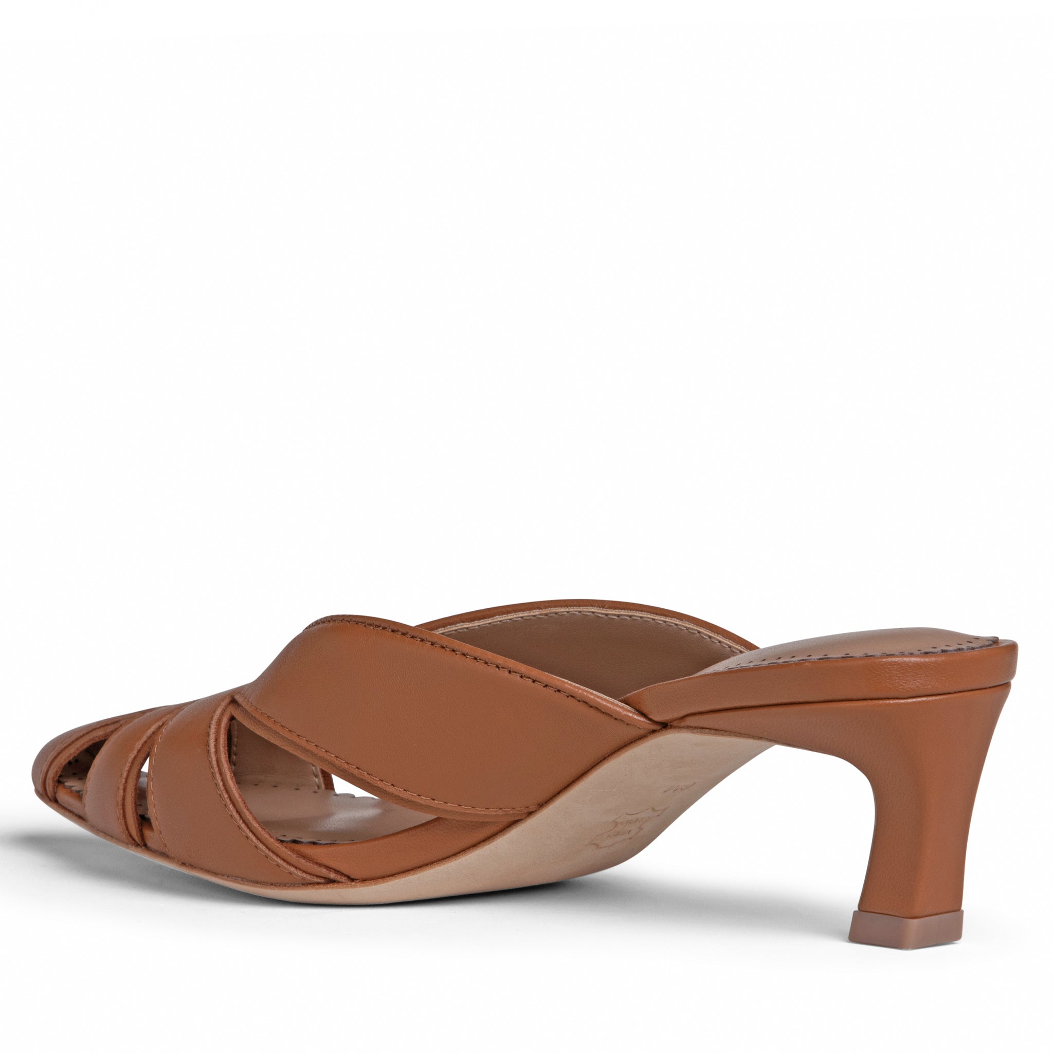  Allegra James Angela Leather Mule - 6 - Bonton