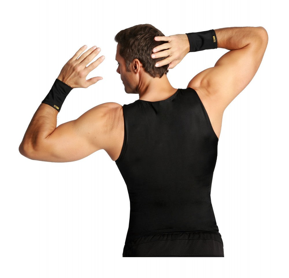  InstantFigure Insta Slim Unisex High Compression Wrist Cuffs AS60041 - Black - Bonton