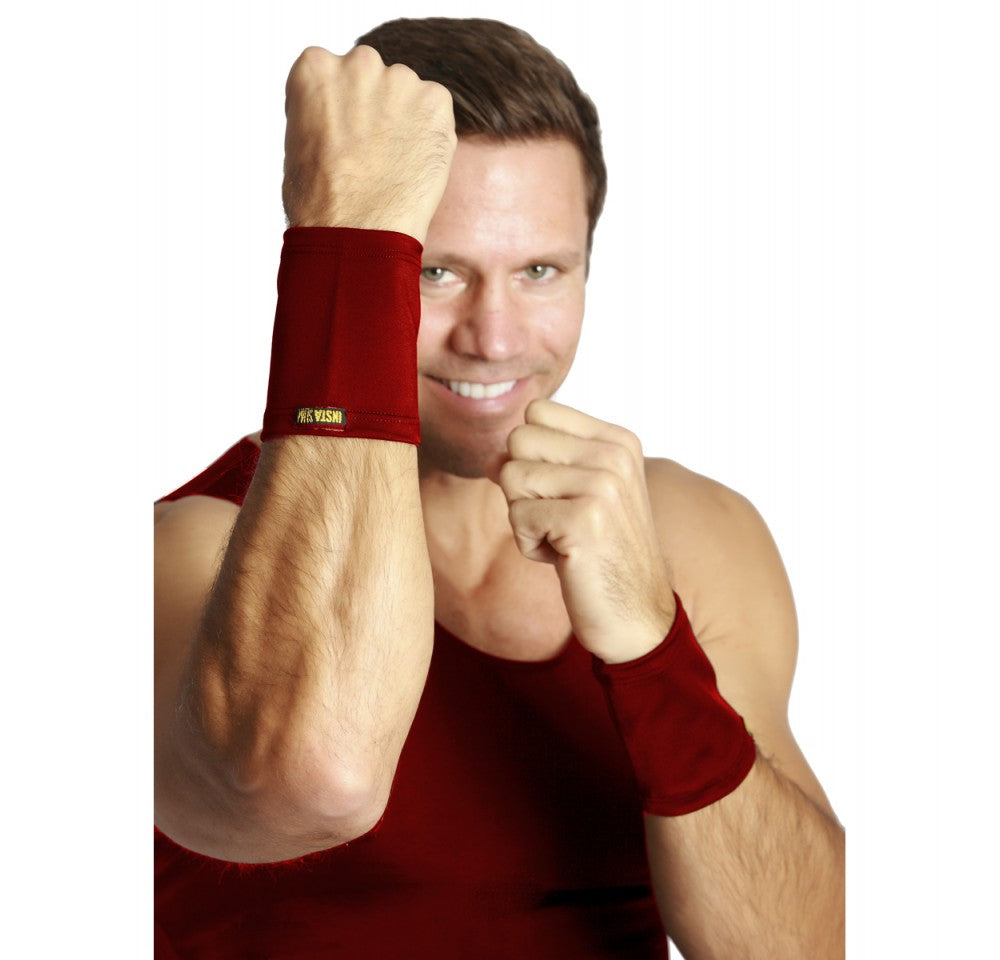  InstantFigure Insta Slim Unisex High Compression Wrist Cuffs AS60041 - Black - Bonton