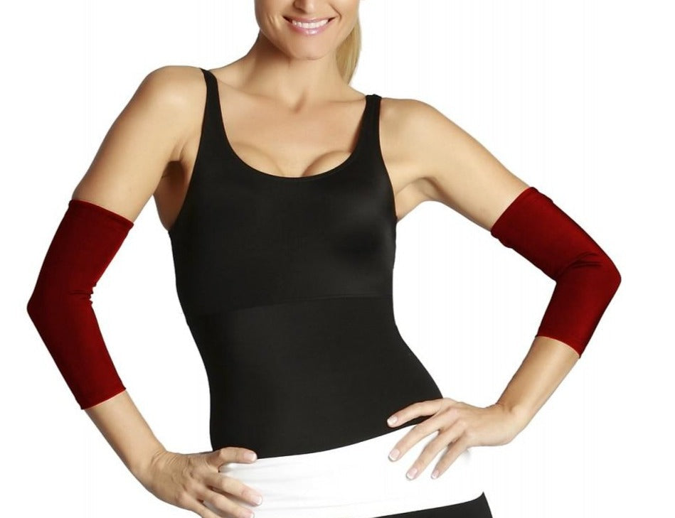  InstantFigure InstantFigure Unisex High Compression Elbow Forearm Sleeve AS60031 - Black - Bonton