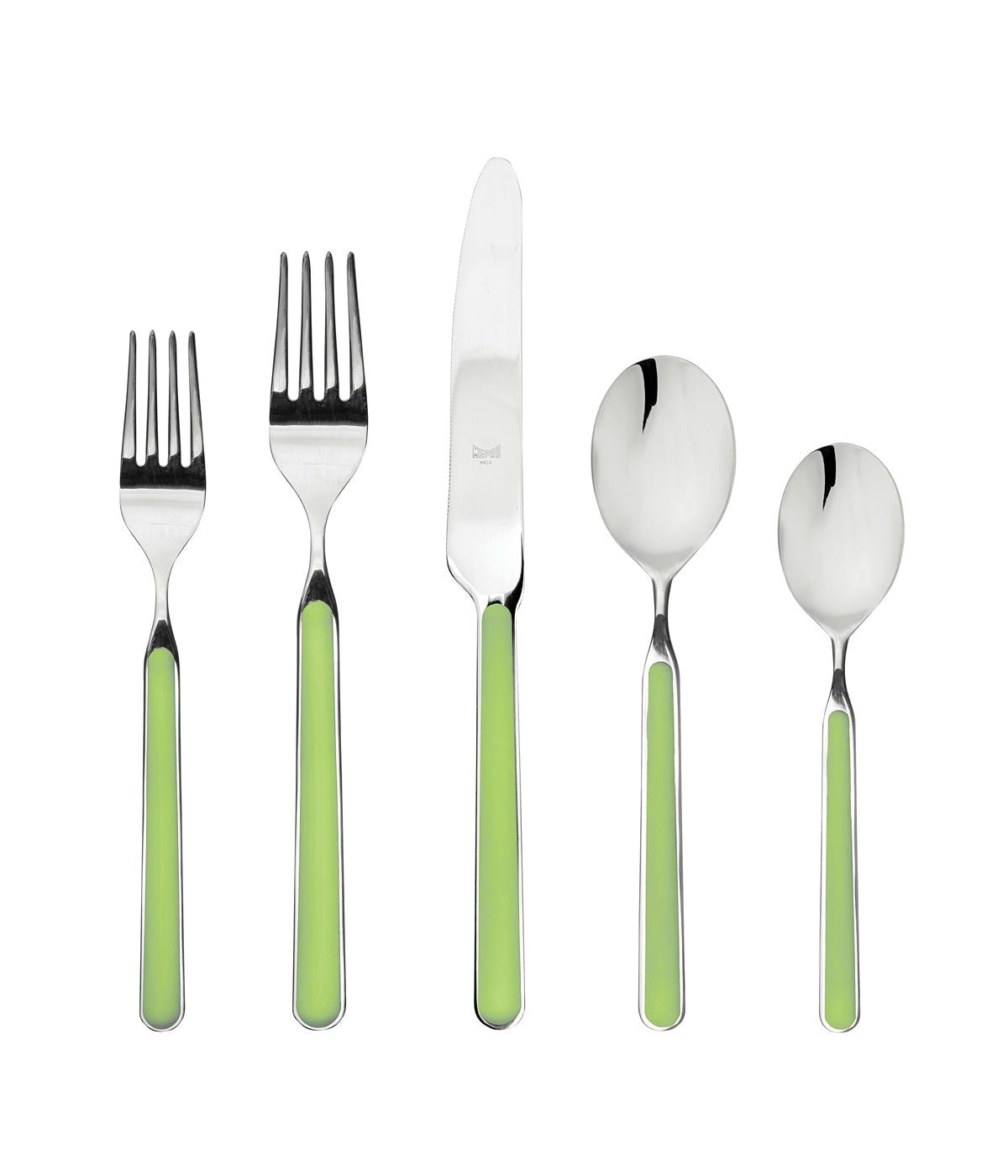  Mepra Fantasia Flatware Set Acid Green - Acid Green - Bonton