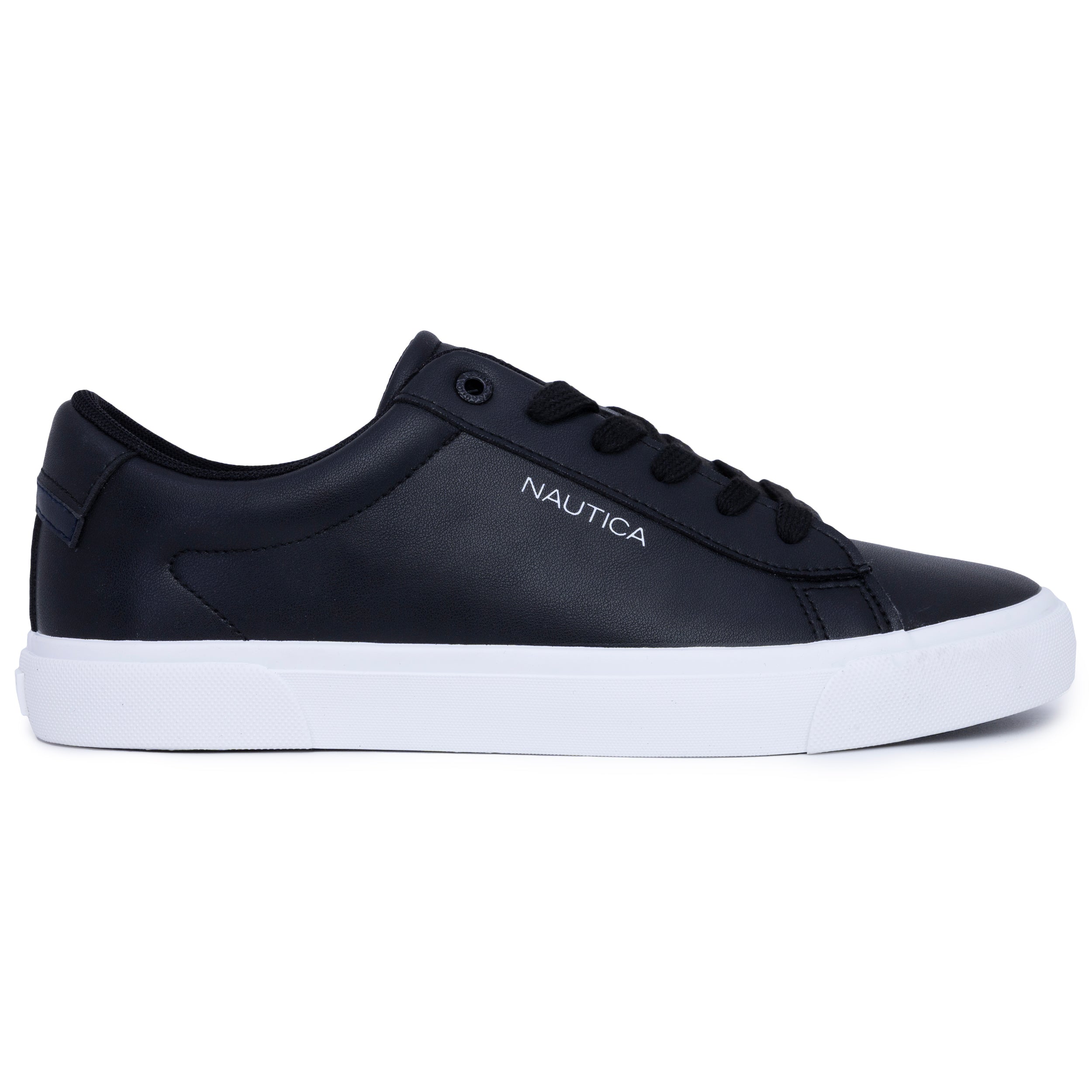  Nautica Alos Casual Court Sneaker - Black - Bonton