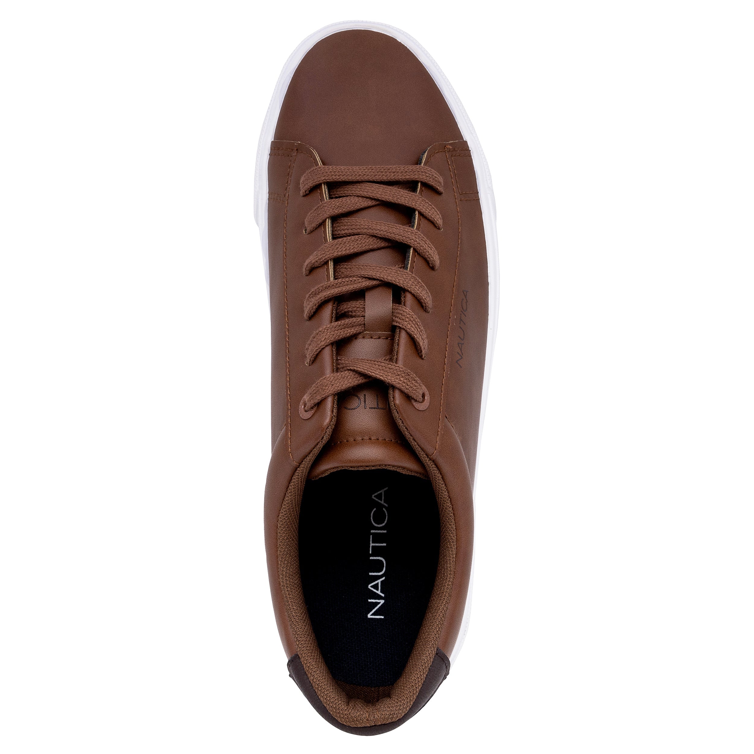  Nautica Alos Casual Court Sneaker - Cognac - Bonton