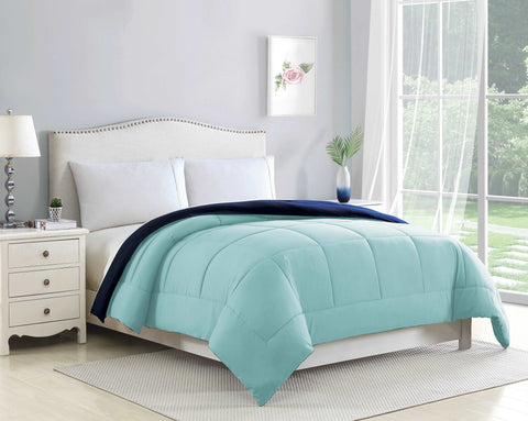 Bibb Home 2-Tone Down Alternative Reversible Comforters