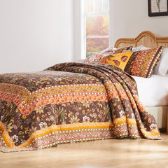 Audrey Vintage Floral Quilt Set