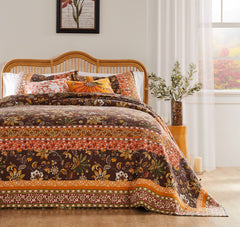 Audrey Vintage Floral Quilt Set