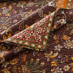 Audrey Vintage Floral Quilt Set