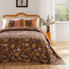 Audrey Vintage Floral Quilt Set