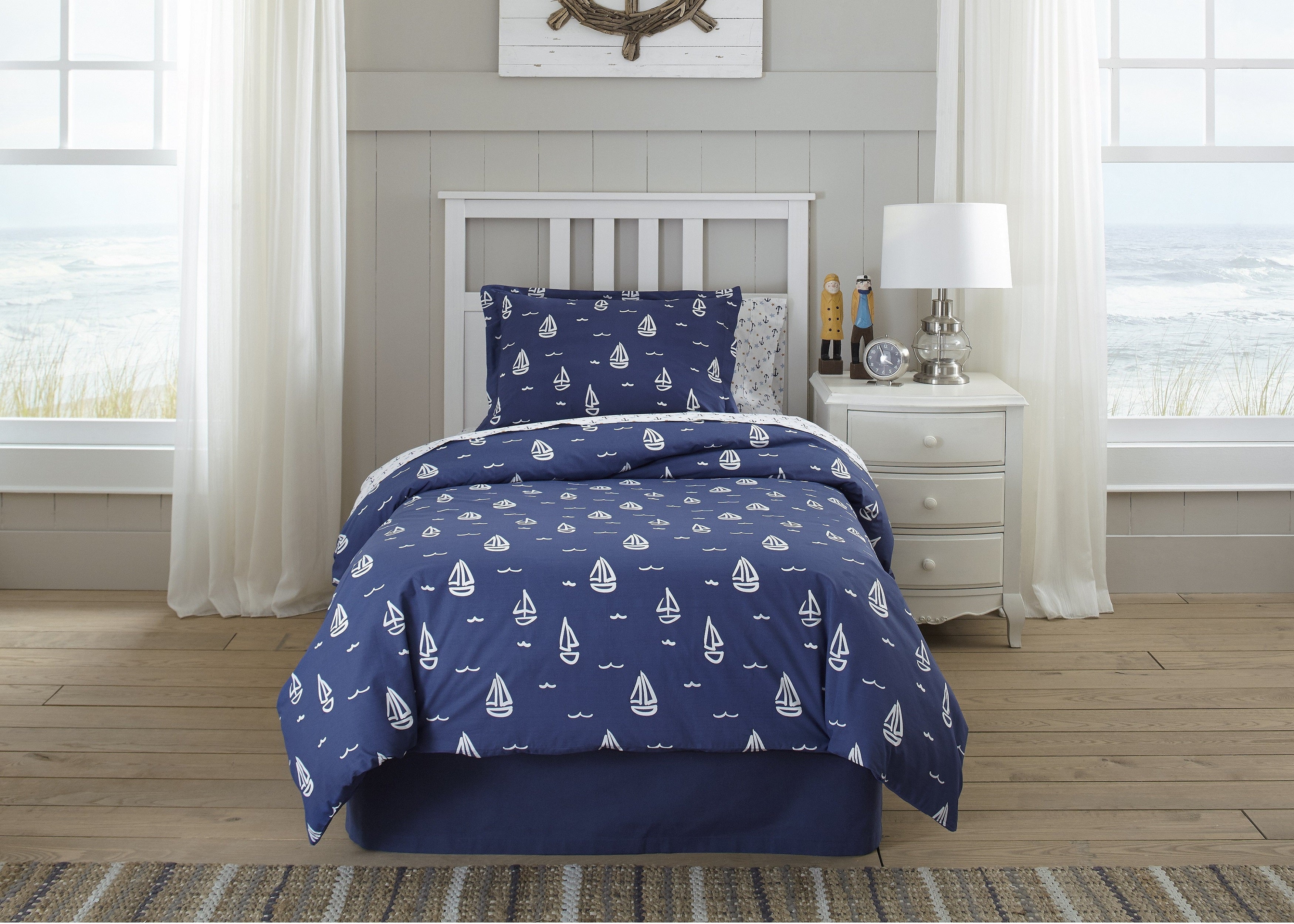  Lullaby Bedding Away At Sea Duvet Set - Away at Sea - Bonton