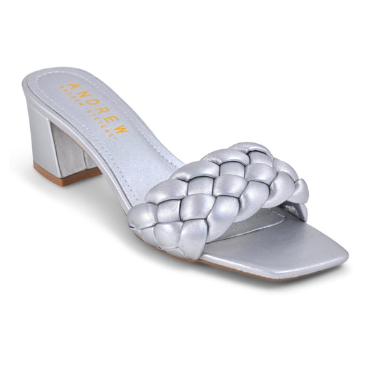 Women's Aya Sandals-Silver-6-1