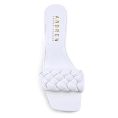 Women's Aya Sandals-White-8-3