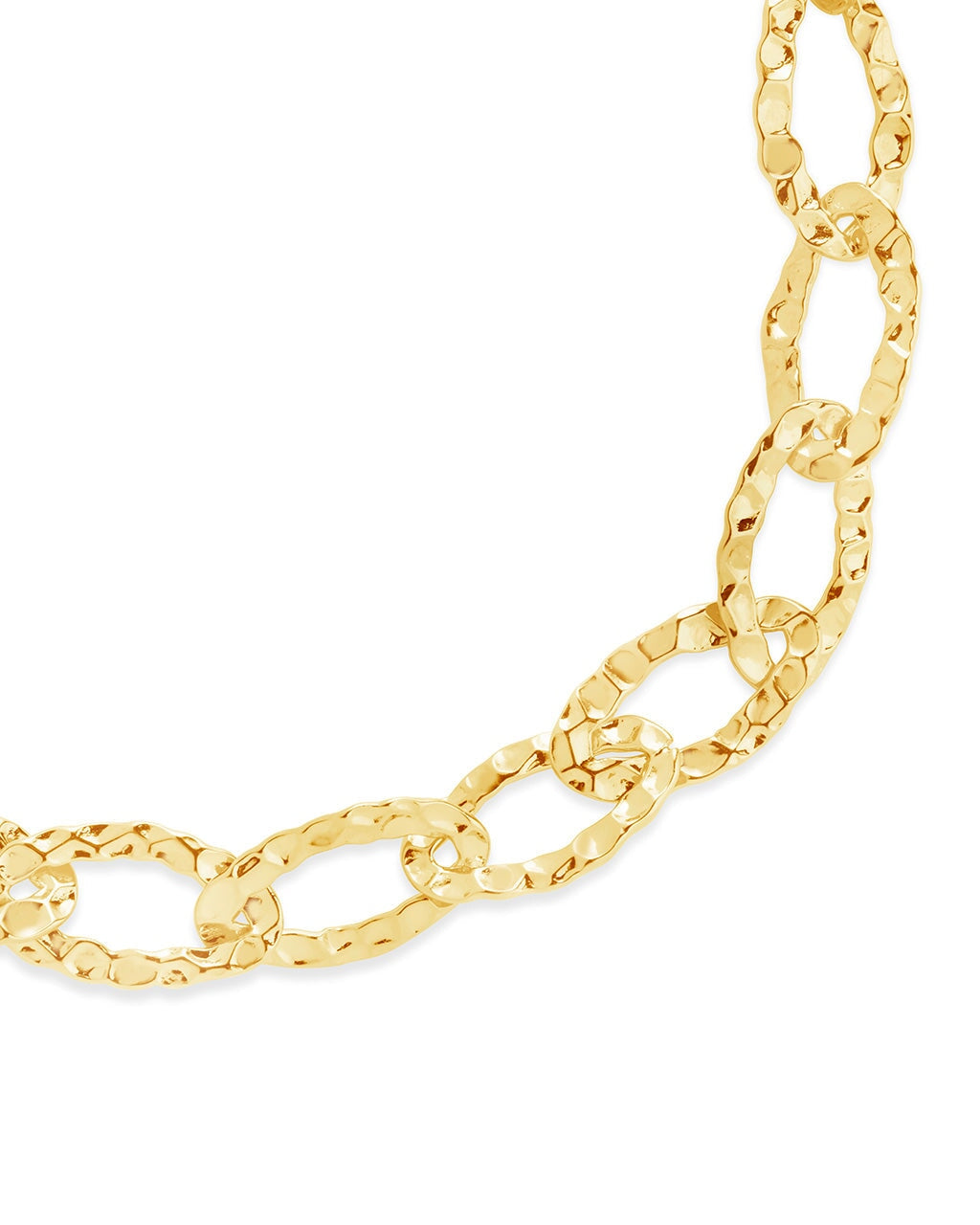  Sterling Forever Wyn Chain Bracelet - Gold - Bonton