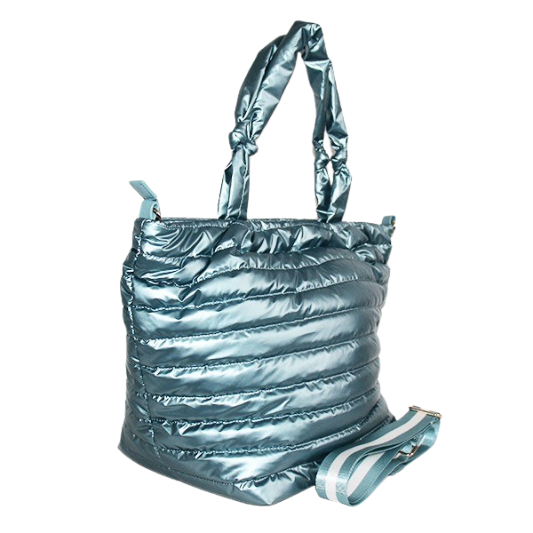  Lemonbella The Rebecca Tote Seafoam - Metallic Gold - Bonton