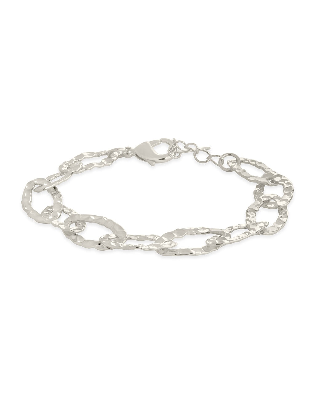  Sterling Forever Wyn Chain Bracelet - Silver - Bonton