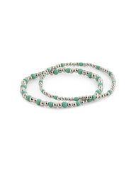 Misty Beaded Stretch Bracelet Set