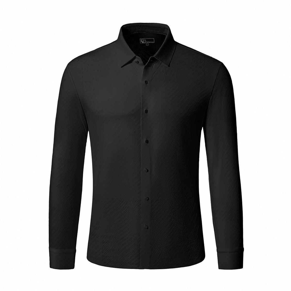  Barocco Axis Stitchless Shirt BLACK - BLACK - Bonton