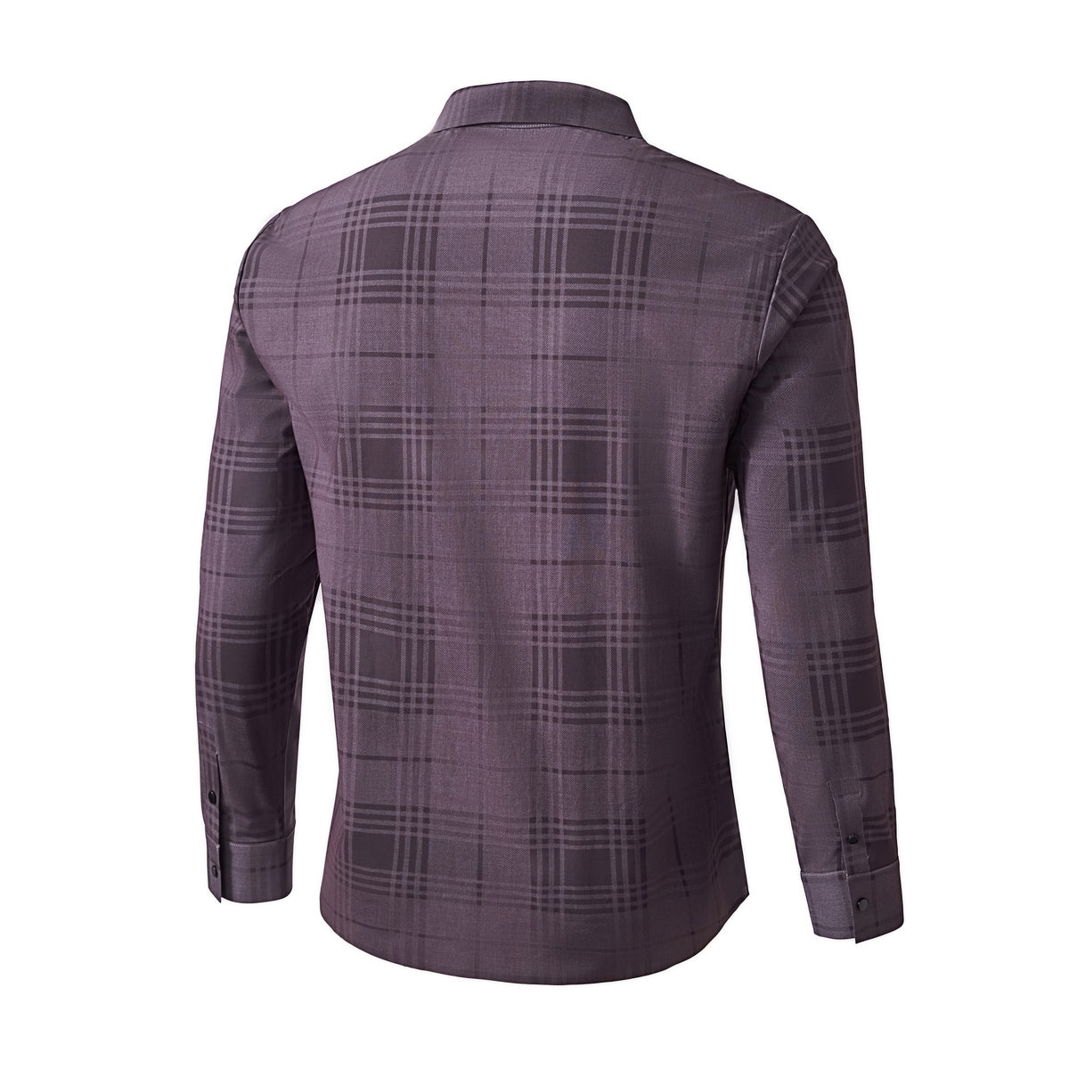  Barocco Noir Mosaic Stitchless Shirt BURGUNDY - BURGUNDY - Bonton