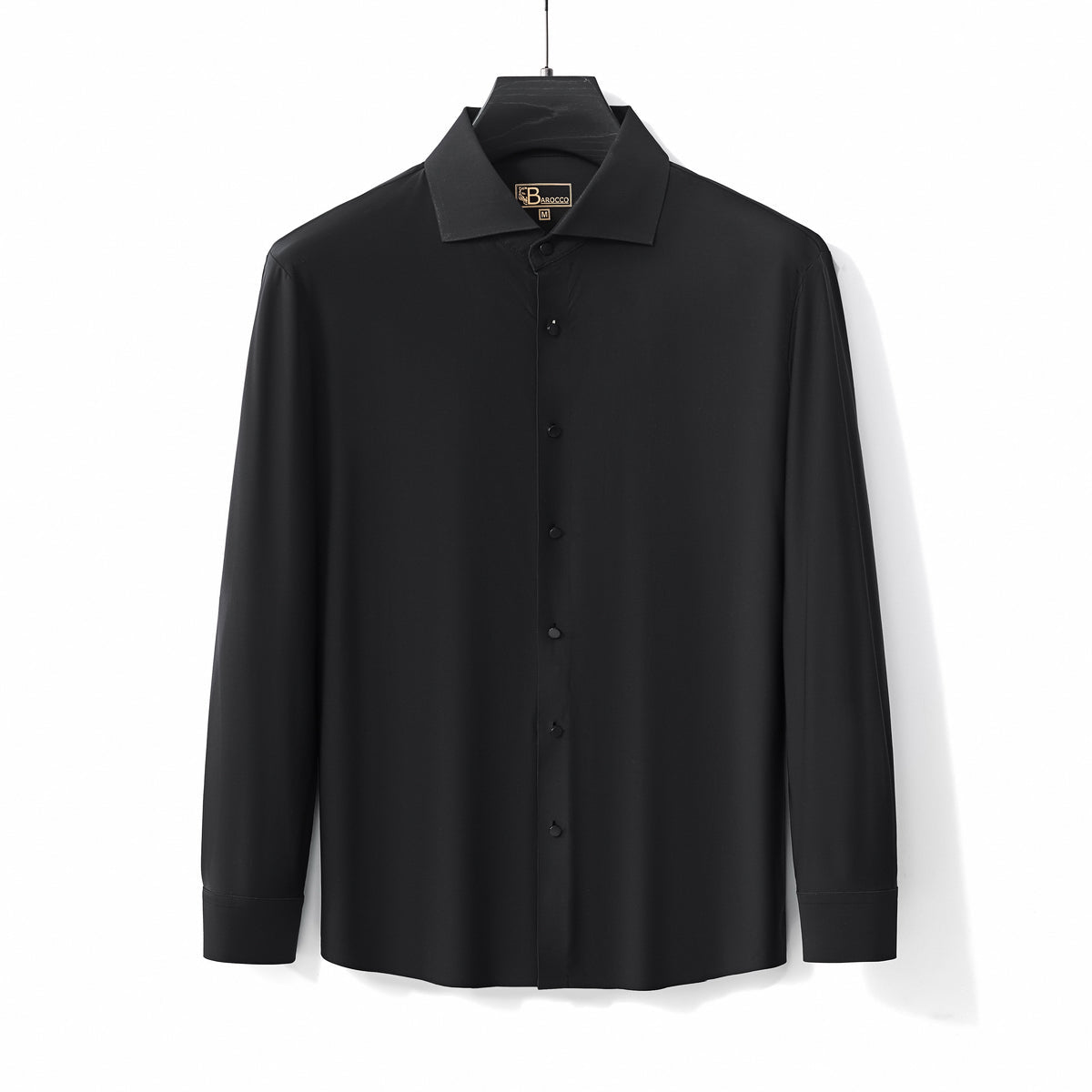  Barocco AeroFlex Stitchless LS Shirt BLACK - BLACK - Bonton