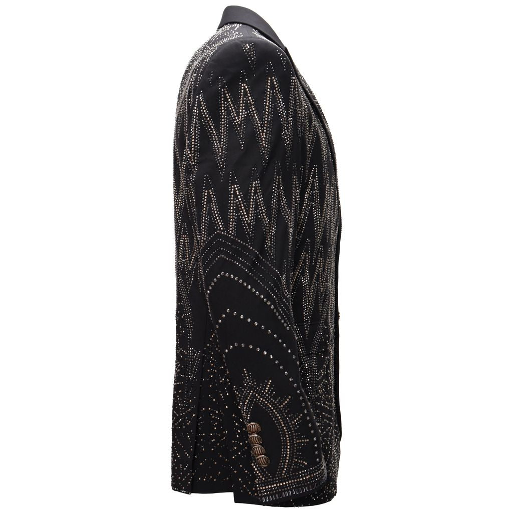  Barocco Abstract Aura BLACK/GOLD - BLACK/GOLD - Bonton