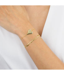 Gold Filled Figaro Bracelet Gold