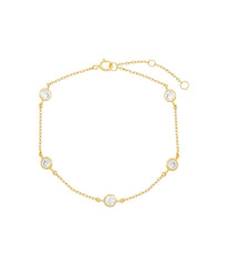 Diamond By The Yard Bracelet Gold