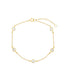  By Adina Eden Diamond By The Yard Bracelet Gold - Gold - Bonton