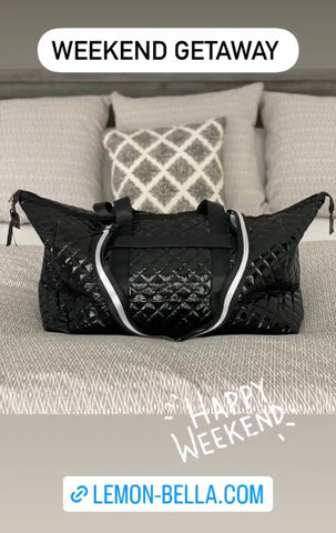 Debra Diamond Weekender Glossy Black
