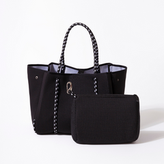 Black Set - Everyday Tote And Pouch