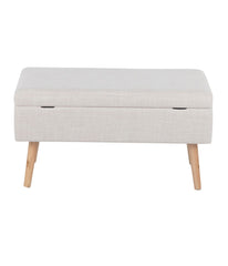 Storage Bench Natural & Beige