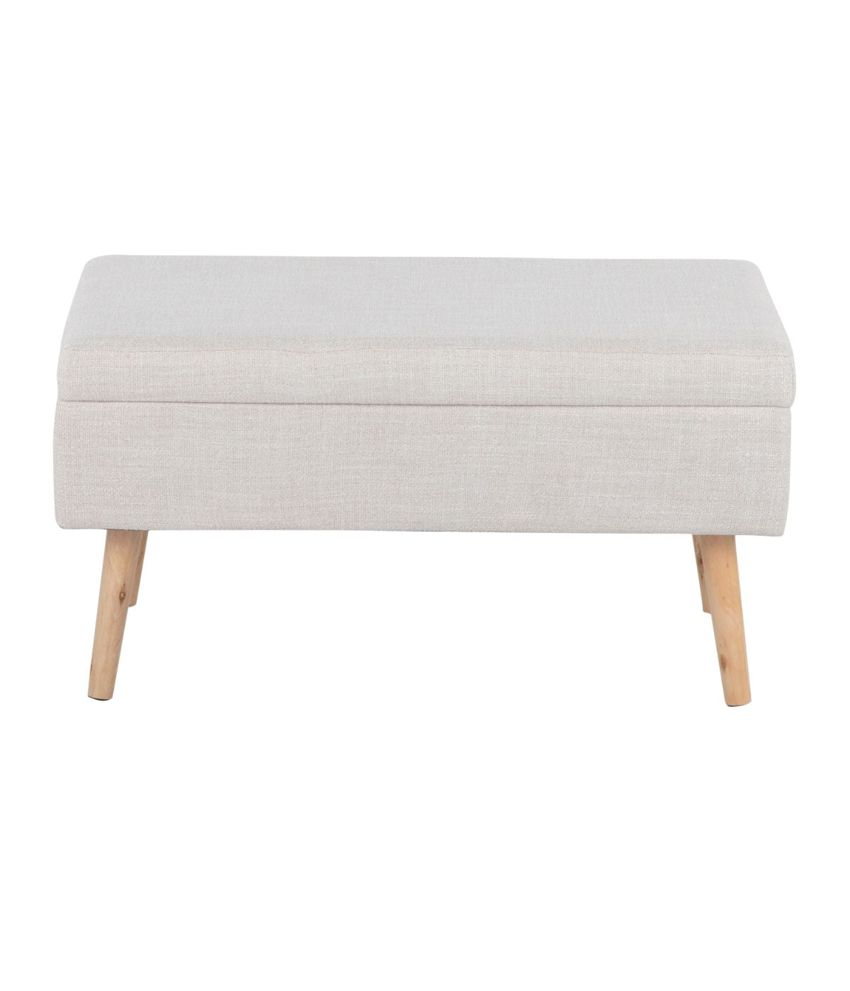  LumiSource Storage Bench Natural & Beige - Natural & Beige - Bonton