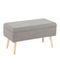 Storage Bench Natural & Grey