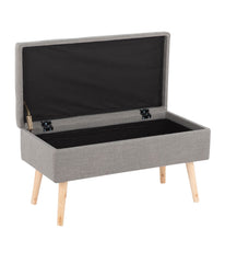 Storage Bench Natural & Grey