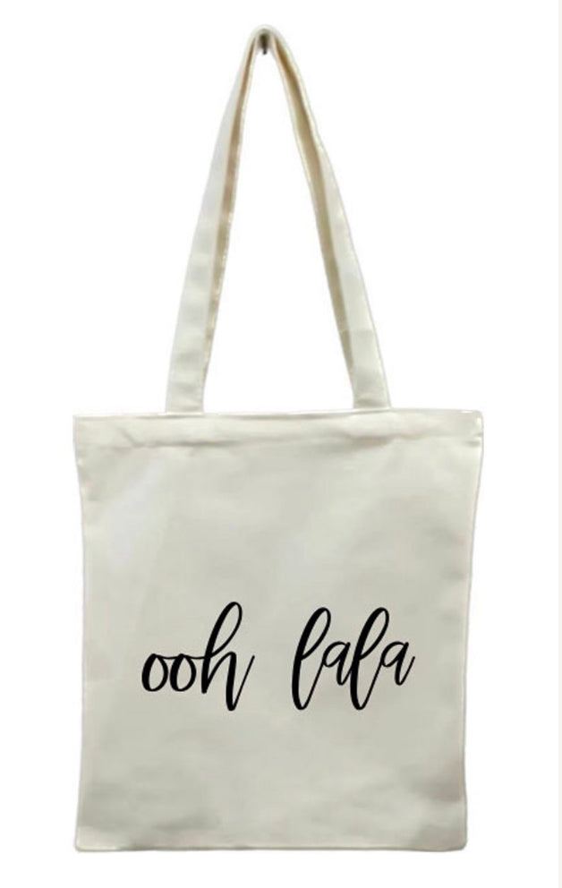  Lemonbella Reagan Sailcloth Tote Ooh La La - Follow your heart - Bonton