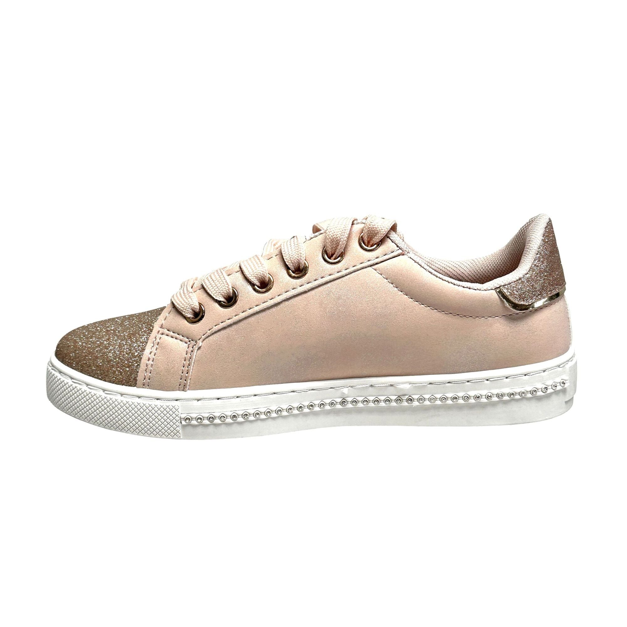  Ninety Union Beyond Glitzy Sneaker - Champagne - Bonton