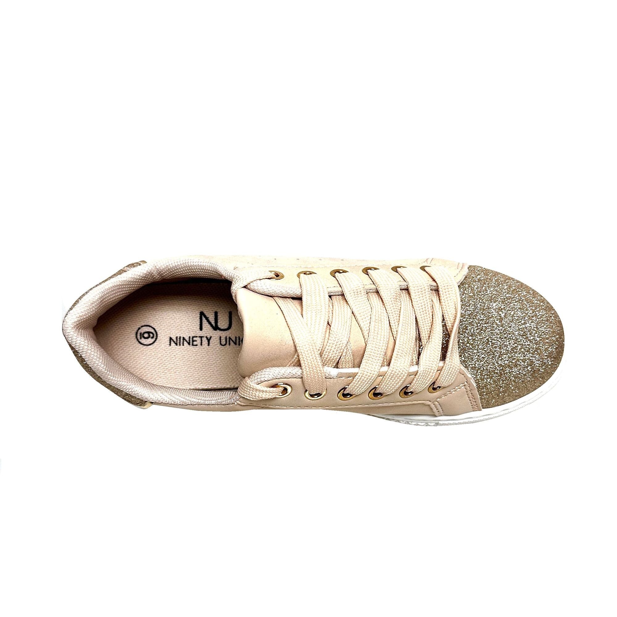  Ninety Union Beyond Glitzy Sneaker - Champagne - Bonton