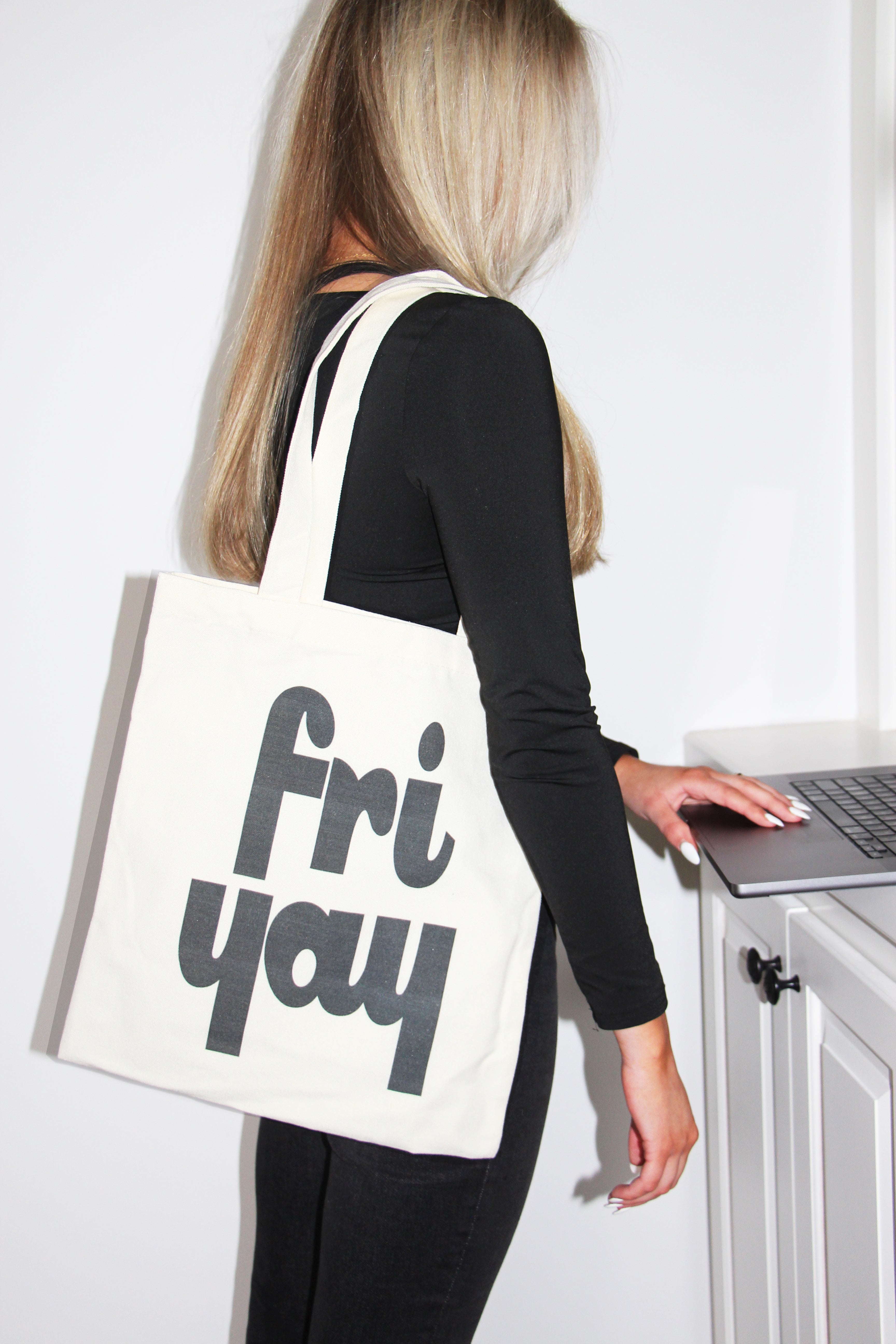  Lemonbella Reagan Sailcloth Tote Fri Yay - Ooh lala - Bonton