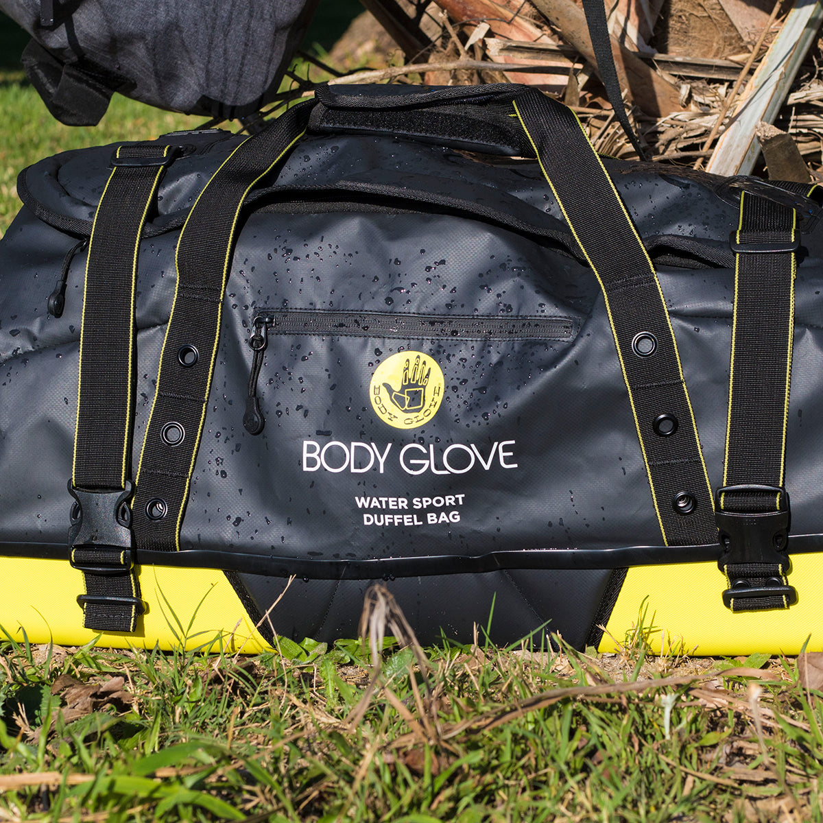  Body Glove Body Glove Merced Waterproof Folding Hardside Hybrid Rolling Duffel - Yellow - Bonton