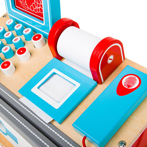 Shop Till with Scanner by Bigjigs Toys US