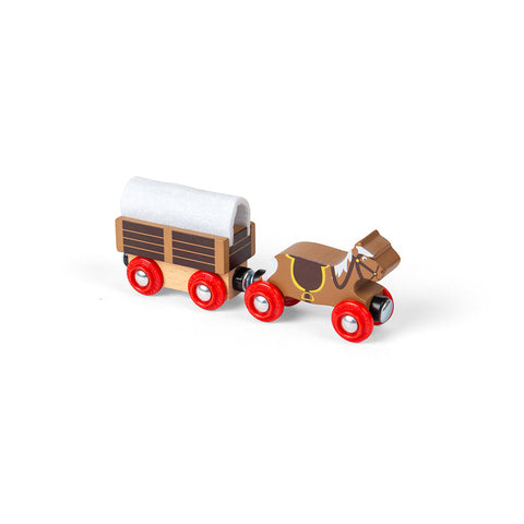 Wild West Train Set by Bigjigs Toys US